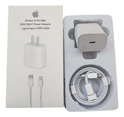 Cargador iPhone 25W