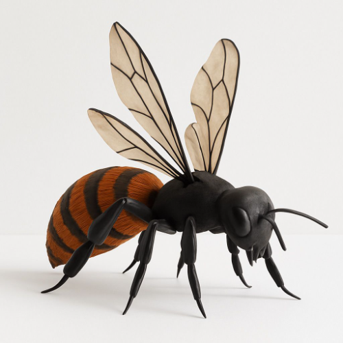 ABEJA GIGANTE CON CAJA