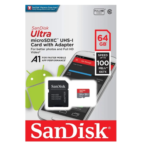 Memory Card de 64gb Sandisk