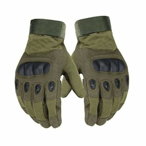 Guante Táctico para Moto (color verde)