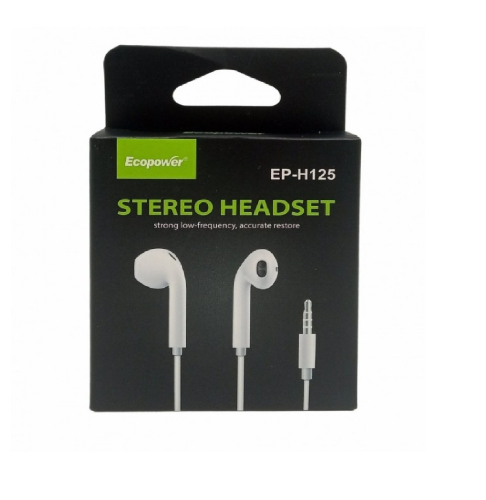 Auricular Ecopower con cable
