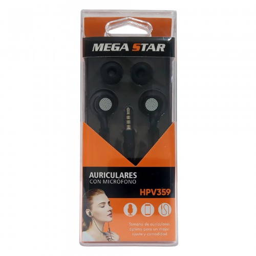 Auricular con cable MEGASTAR
