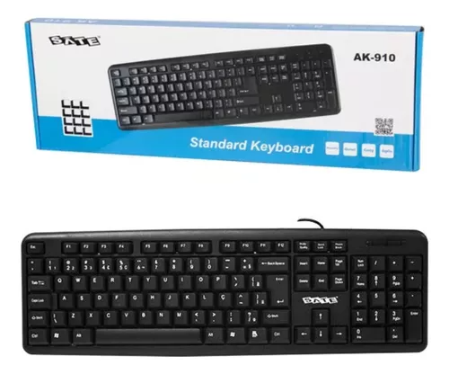 Teclado con cable USB SATE
