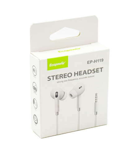 Auricular Ecopower HP-H119 (con gomita)