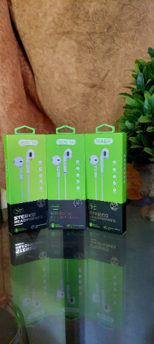 Auricular con cable WAER (negro)