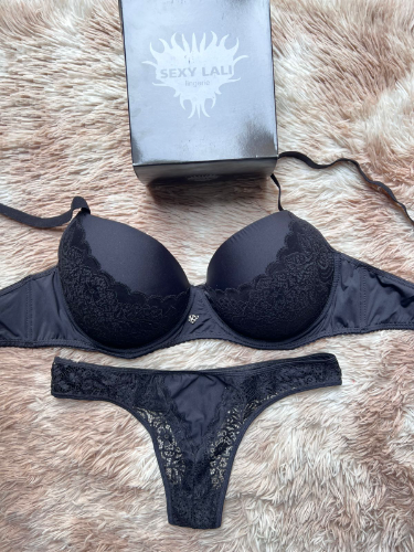 Conjunto Sexy Laly art 2063/E T120 Negro