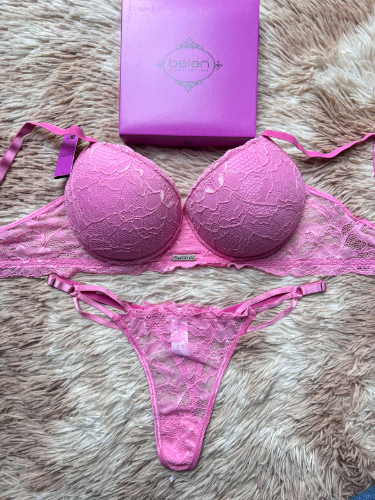 Conj Belén 3795 T95 Rosa chicle