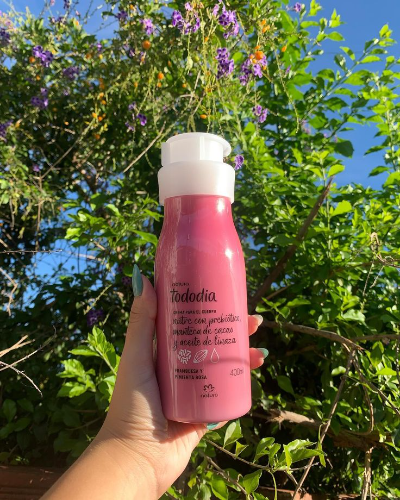 Hidratante Tododia 400ml Frambuesa y Pimienta Rosa