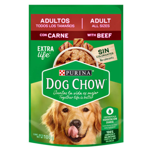 DOG CHOW SOBRE 100 GRAMOS