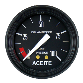 615h100 RELOJ PRESION DE ACEITE 100lbs CLASSIC 52mm