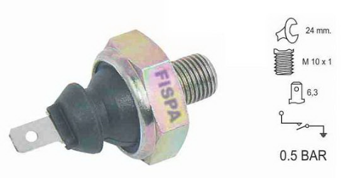 328f BULBO PRESION DE ACEITE VW GOLF PASSAT POLO 0.5BAR