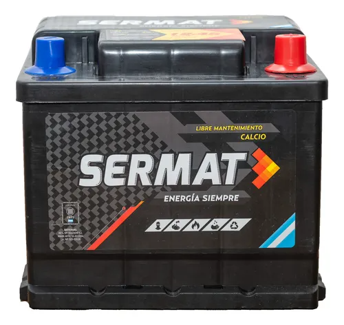 Bateria 12x45 Sermat Para Chevrolet Spark / Prisma / Onix