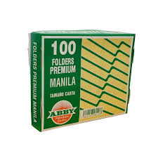 FOLDERS  MANILA 8-1/2"X14 AYS PLUS