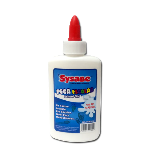 PEGA BLANCA  4 ONZ. 120 GRS SYSABE