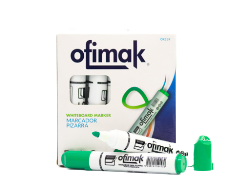 MARCADOR PIZARRA VERDE OFIMAK