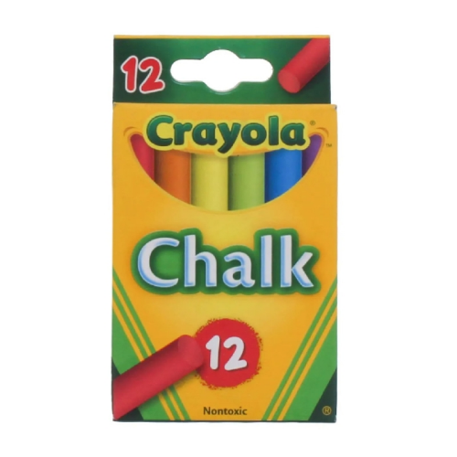 TIZA COLOR CRAYOLA SURT.ENCERADA
