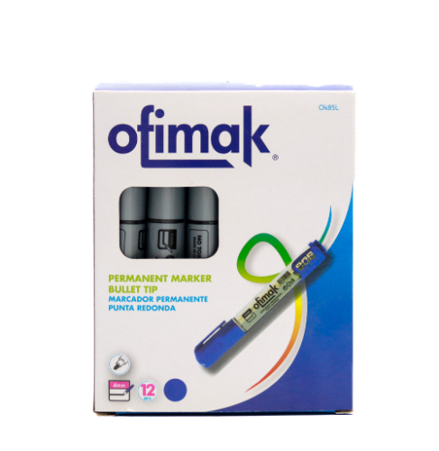 MARCADOR PER GRSO. AZUL OFIMAK