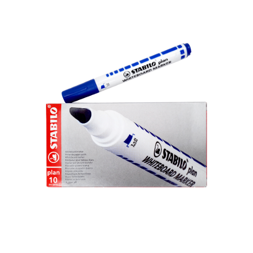 MARCADOR PIZARRA AZUL STABILO CHISEL