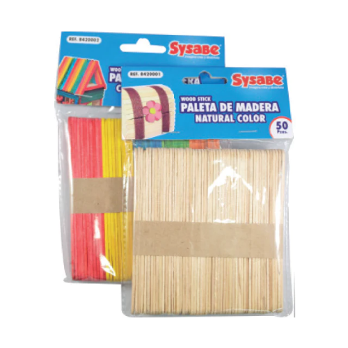 PALITO MADERA COLOR SURT.11349 SYSABE 3