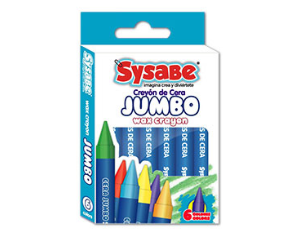 CRAYON D/CERA   6/1 SYSABE JUMBO 9964