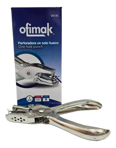 PERFORADORA 1 HOYO 6MM OFIMAK 361308