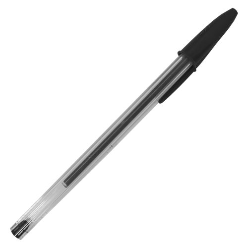 BOLIGRAFO  NEGRO BIC CRISTAL MEDIANO 12/1 U.D