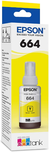 TINTA EPSON 664 AMARILLO L-110/210/350/l55