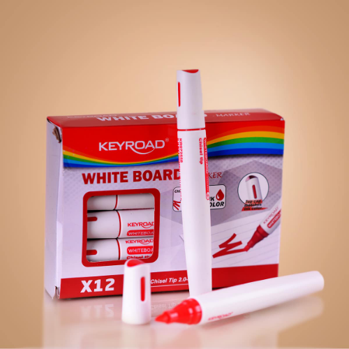 MARCADOR PIZARRA ROJO KEYROAD (U/D)