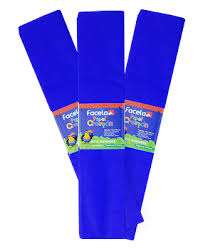 PAPEL CREPE AZUL  PQ.10/1 OFIMAK PAQ.