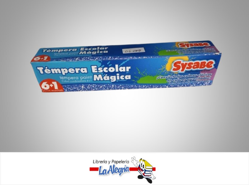 TEMPERA  6/1 SURTIDA SYSABE