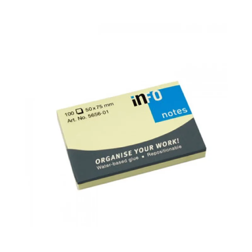 NOTA ADH 2X3 INFO NOTES AMARILLO