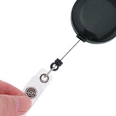 BROCHE C/EXTENSION P/CARNET T/YOYO NEGRO