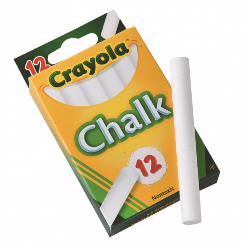 TIZA BLANCA ENCERADA CRAYOLA