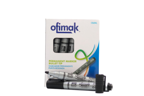 MARCADOR PER GRSO. NEGRO  OFIMAK