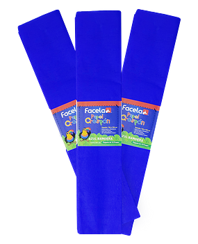 PAPEL CREPE AZUL REY  PQ.10/1 SYSABE PAQ.