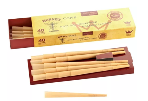 Hornet Cono Pre Rolado Natural