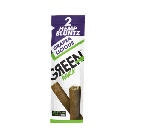 Green Haze Hemp Bluntz Singles