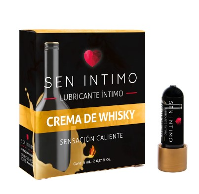 LUBRICANTE CREMA DE WHISKY X 5 ML SEN IN