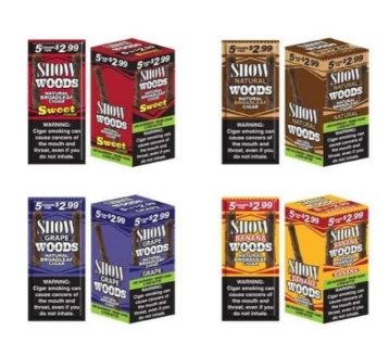 Tabaco Show Woods Cigarros Paquete de 5