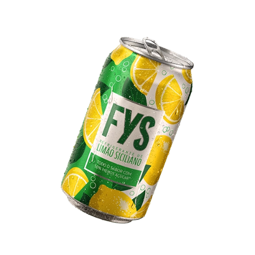 REFRIGERANTE FYS LIMÃO SICILIANO 350ml