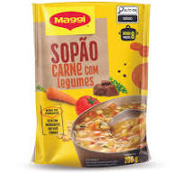 SOPÃO MAGGI CARNE COM LEGUMES 200g