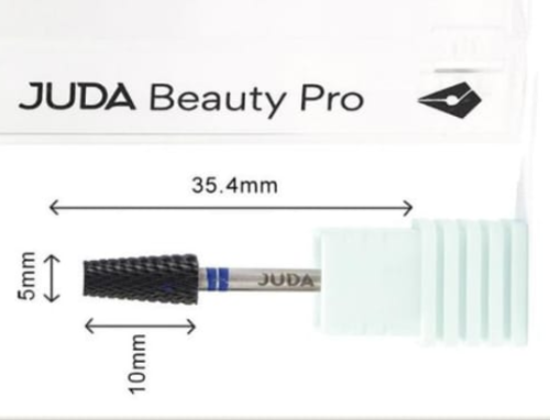 JD1107-B BROCA DE RETIRO EN CERAMICA NEGRA  BLUE