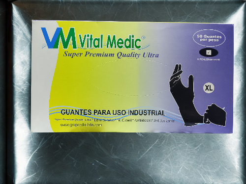 Guante vital medic calibre 10 x50 unidades