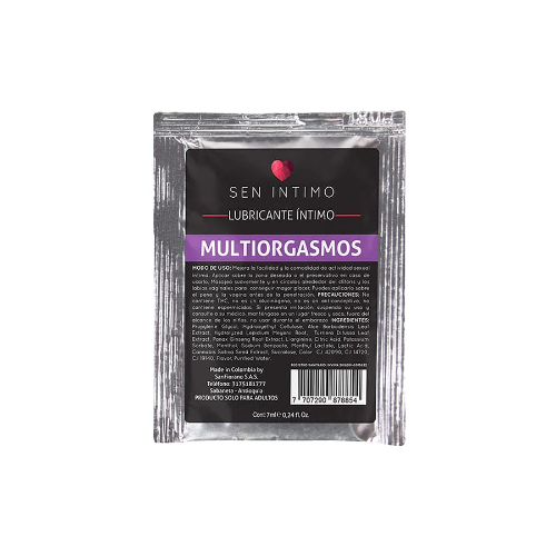 MULTIORGASMO SACHET(SEN) X7ML