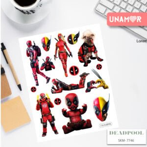 7746  STICKER DEADPOOL