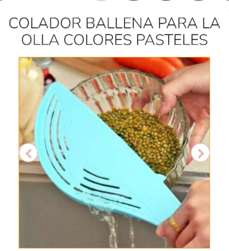 915 COLADOR BALLENA