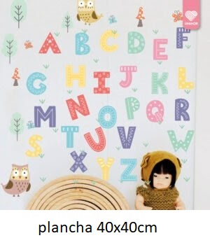 3162d PLANCHA LETRAS Y BUHOS disponibles
