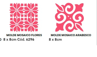 6296 moldes mosaico