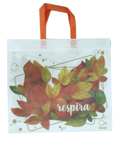 837 bolsa friselina FLORES 45X40