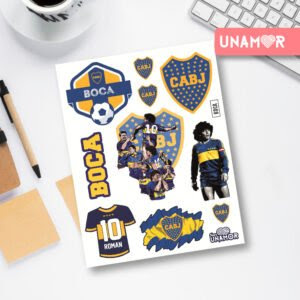 7732  STICKER  BOCA
